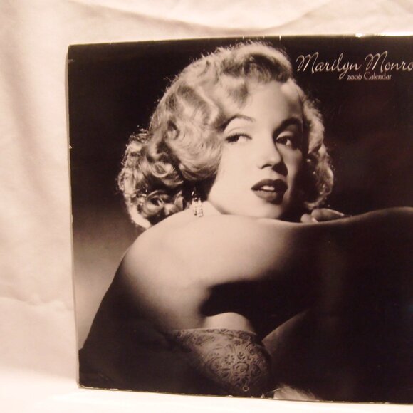 Vintage Marilyn Monroe Calendar 2006 Black and White Collectors - Picture 1 of 5